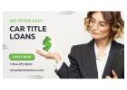 Fast Cash With Car Title Loans Toronto