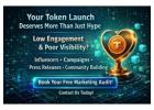 Low engagement and poor visibility killing your token launch momentum?