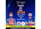 PBKS vs RR IPL 2026 Live Updates on Diamond Exchange platform